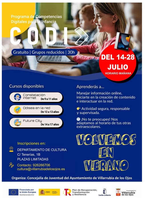 Curso de Competencias Digitales para la Infancia (CODI)