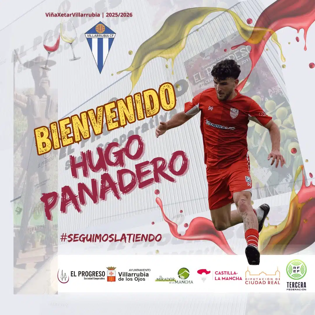 Hugo Panadero refuerza el carril izquierdo del Viña Xétar Villarrubia