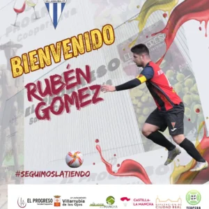 Rubén Gómez, cuarto fichaje del Formac Villarrubia